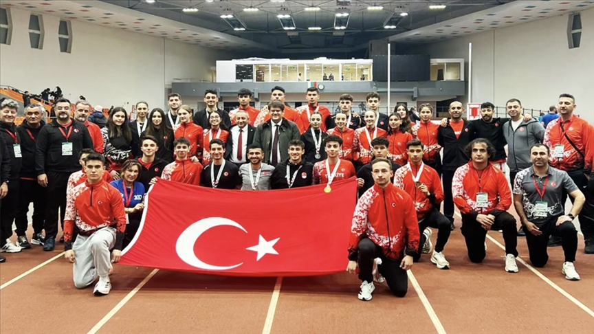 Türkiye, Balkan Atletizm Salon Şampiyonası’nda 13 madalya kazandı